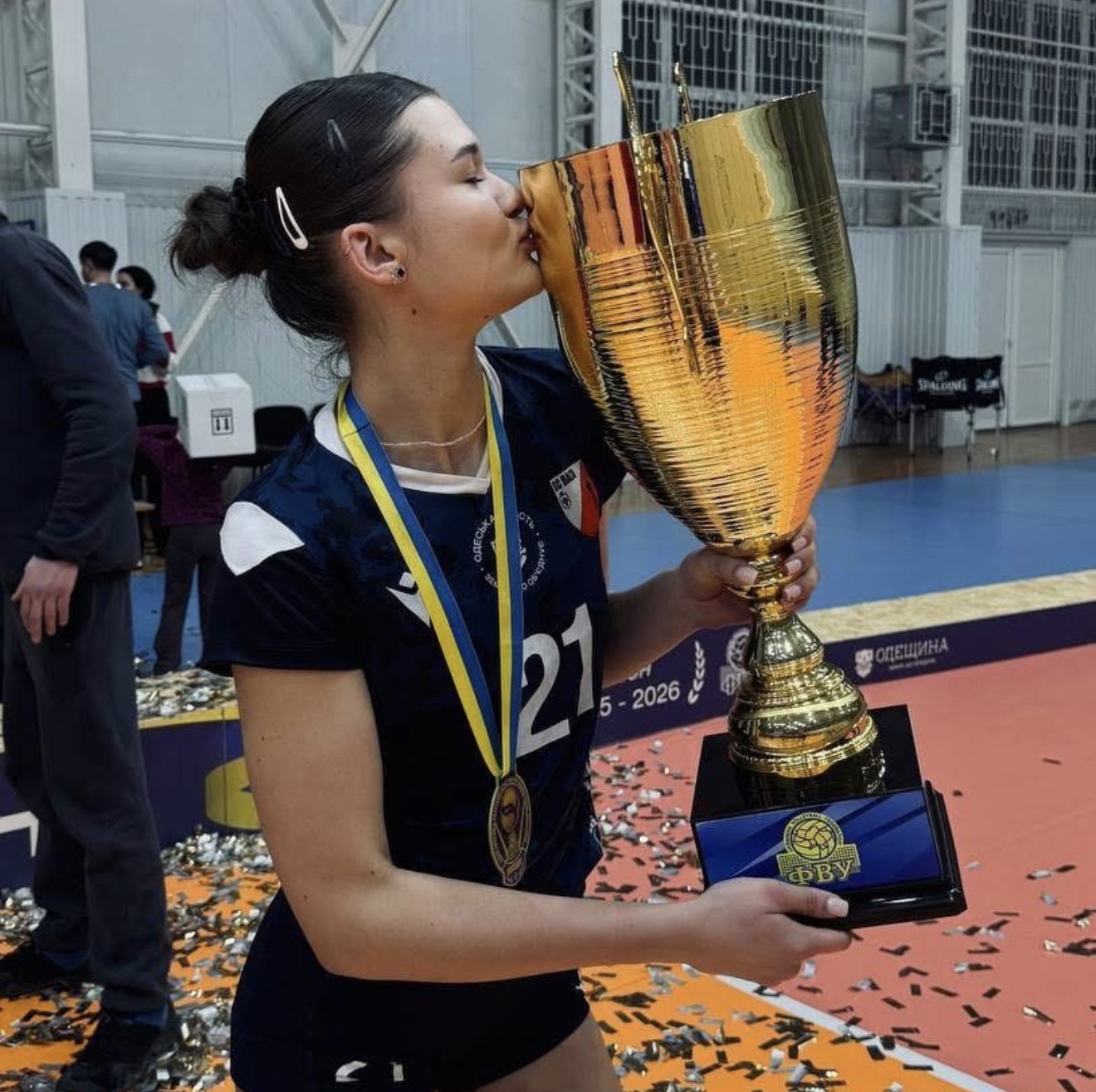 Вітаємо студентку факультету фінансів та обліку з здобуттям Кубку України з волейболу серед жіночих команд